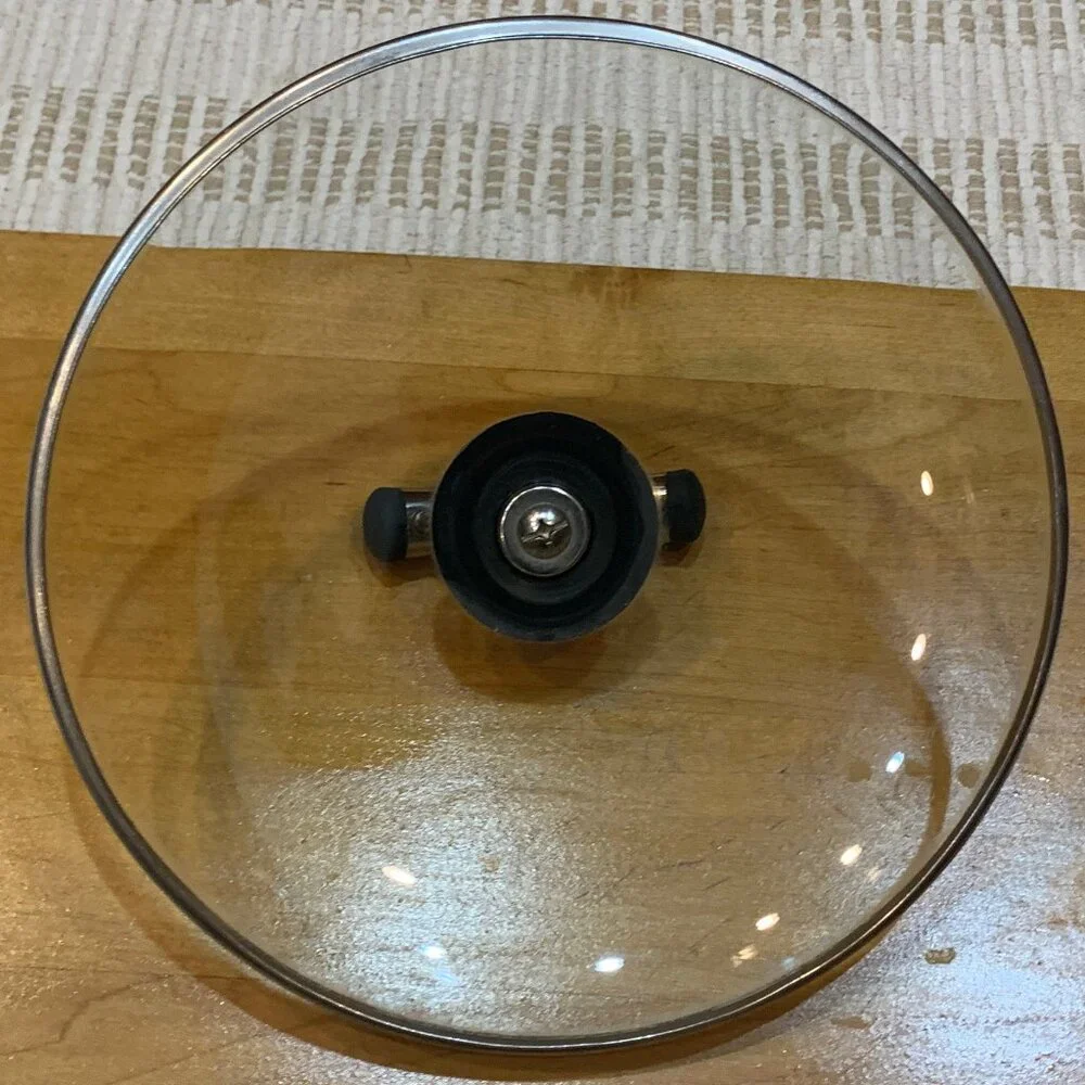 GLASS REPLACEMENT LID FOR CIRCULON COOKWARE, MEASURES 9 5/16